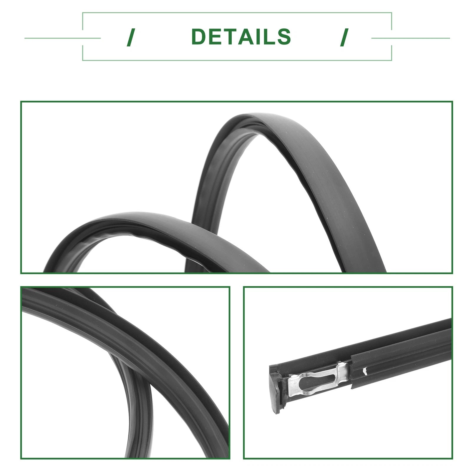 1pc Left Roof Sealing Strip Sunroof Trim No. 74316SAA003 for Honda Fit Jazz (2007–2008)
