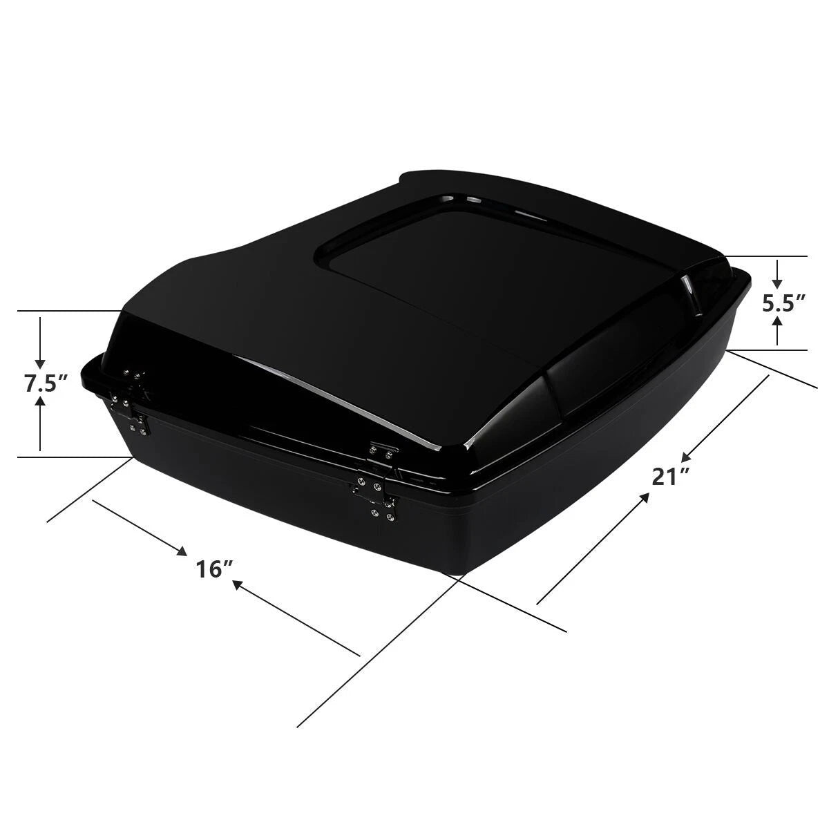 Razor Trunk Black Latch for Harley Electra Road Glide (1997–2013)