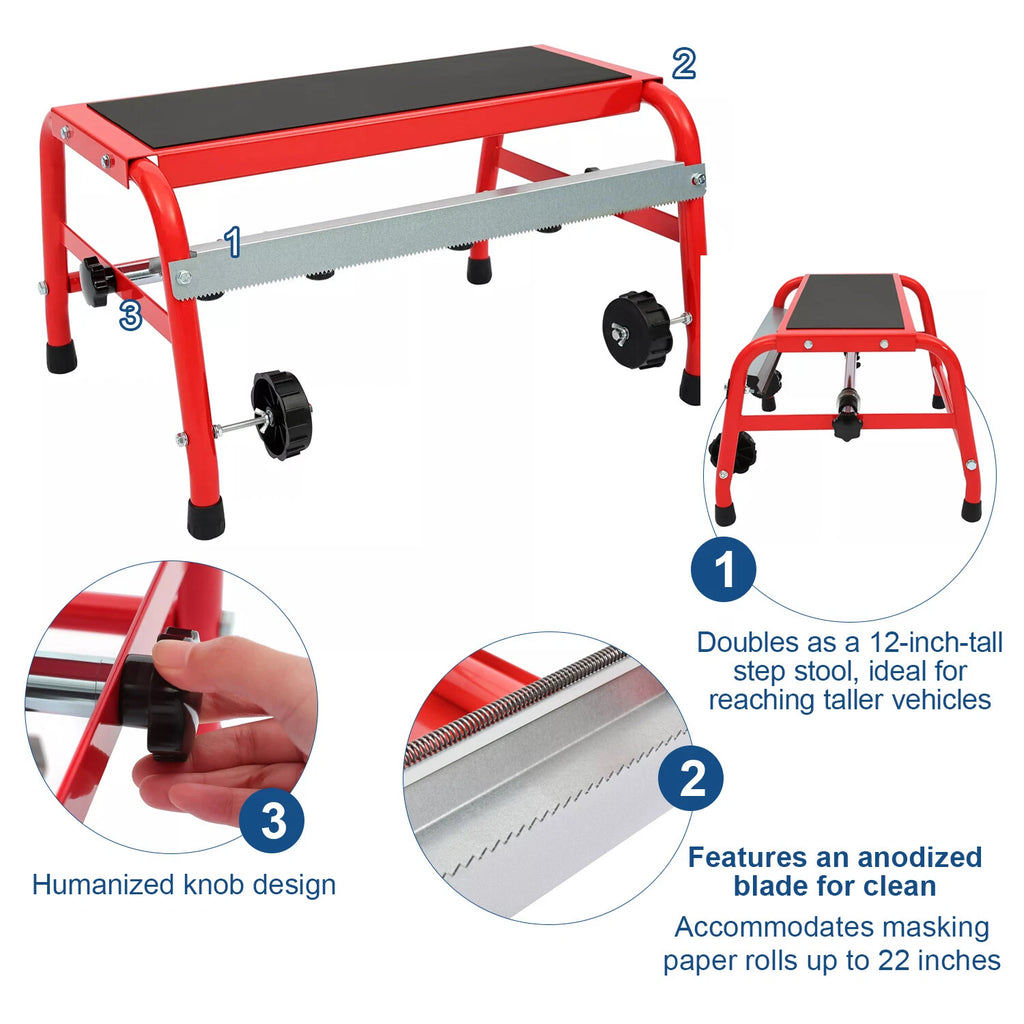 18" Masking Paper Machine for Auto Body (Portable)