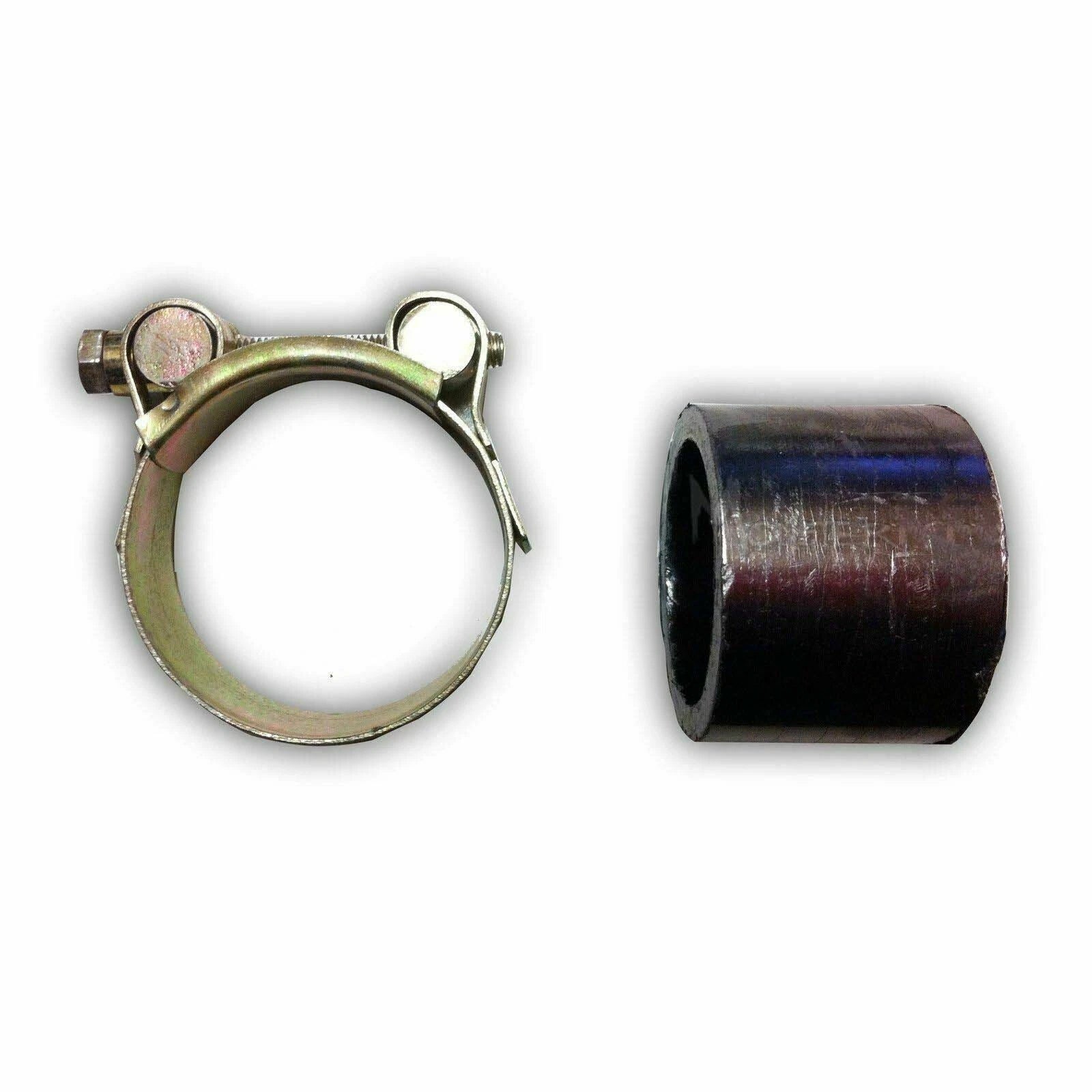 38mm Performance Muffler Exhaust Pipe with Clamps for Honda Yamaha Kawasaki KTM