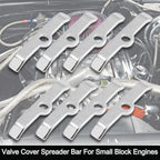 8pcs Valve Cover Spreader Bar Hold Down Tab for Chevy 283 305 327 (1955–1986)