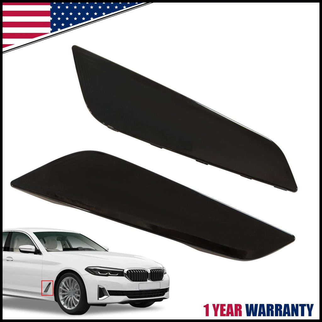 Wing Side Air Vent Hood Intake Fender Cover Trim for BMW 5 Series (2017–2023)