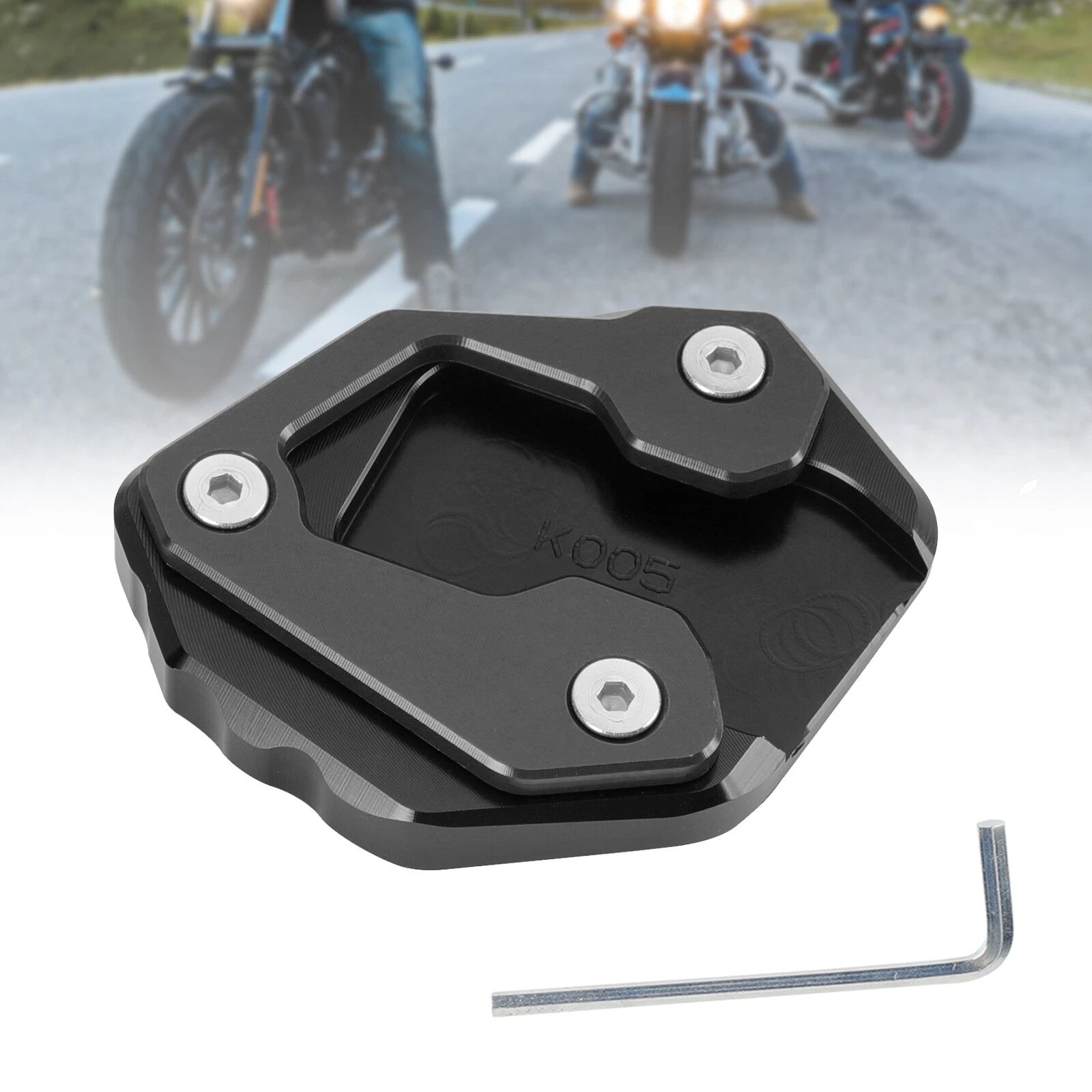 Kickstand Enlarged Plate Pad for Yamaha MT-09 (2021–2022) T9
