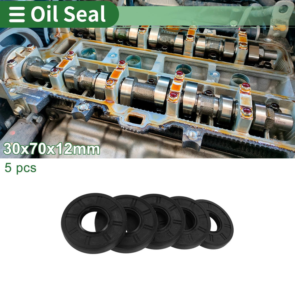 Oil Seal   - NBR Rubber 30x70x12mm