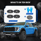 Set of 4 Hub Centric Wheel Spacers for BMW (5x112, 12mm & 15mm)