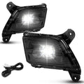 Set of 2 LED Fog Lights for Chevy Silverado 1500 (2019–2020)