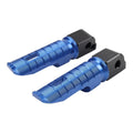Rear Footrests Foot Pegs for BMW R Nine T (2014–2023), F900R (2020–2023), R1250R, S1000R, Blue