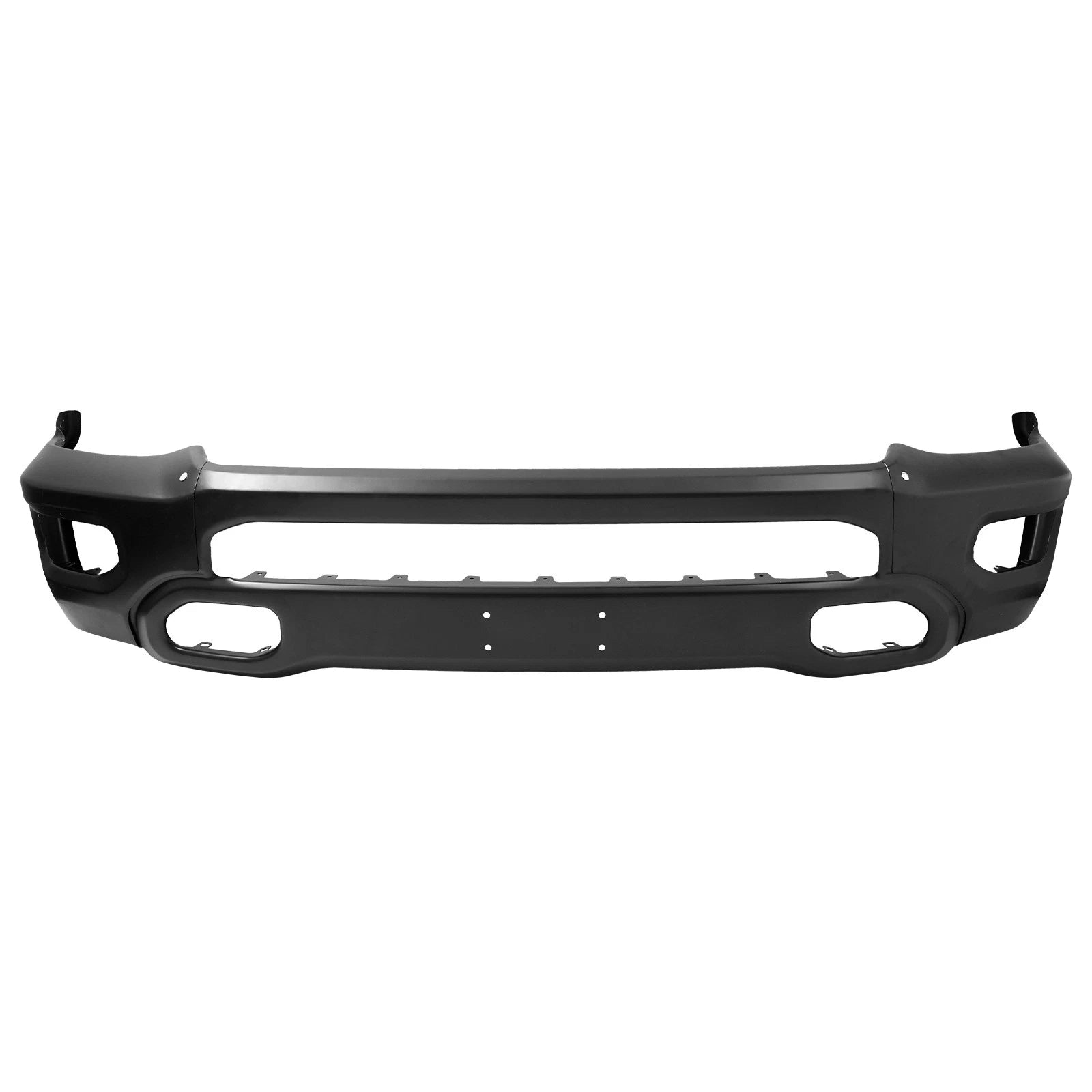 Front Bumper Face Bar for Ram 1500 (2019–2024) Black Steel Powder Coated