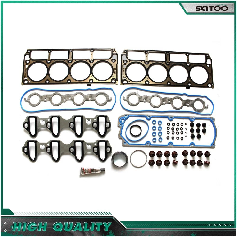 Head Gasket Set for Chevrolet Express Silverado 3500 (2008–2015) 4.8L 6.0L