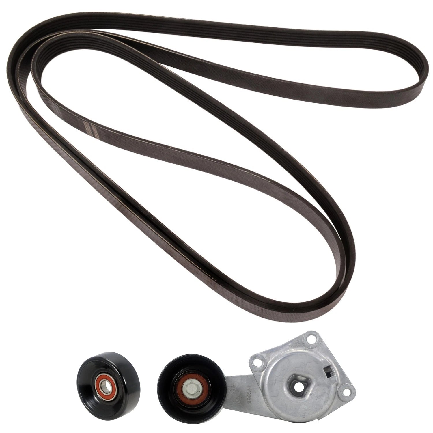 Drive Belt Idler Pulley Tensioner Kit for Ford E-150 E-250 (2004–2014)