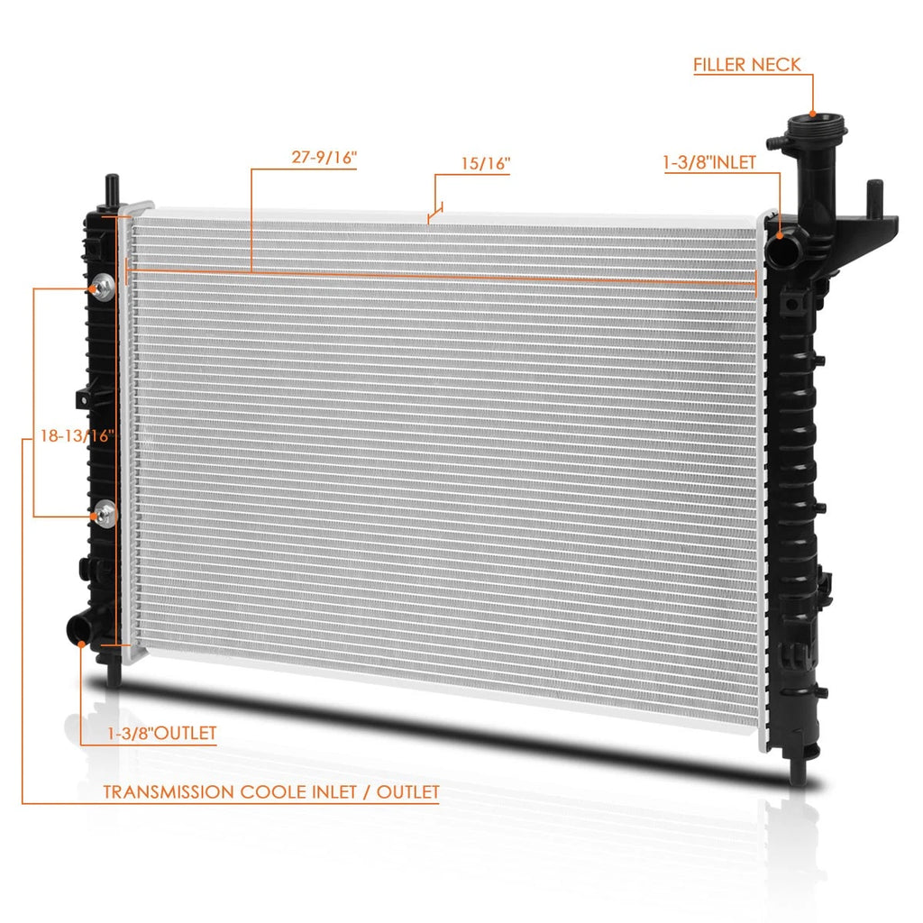Aluminum Core Radiator for Jeep Grand Cherokee 4.7 (2001–2004)