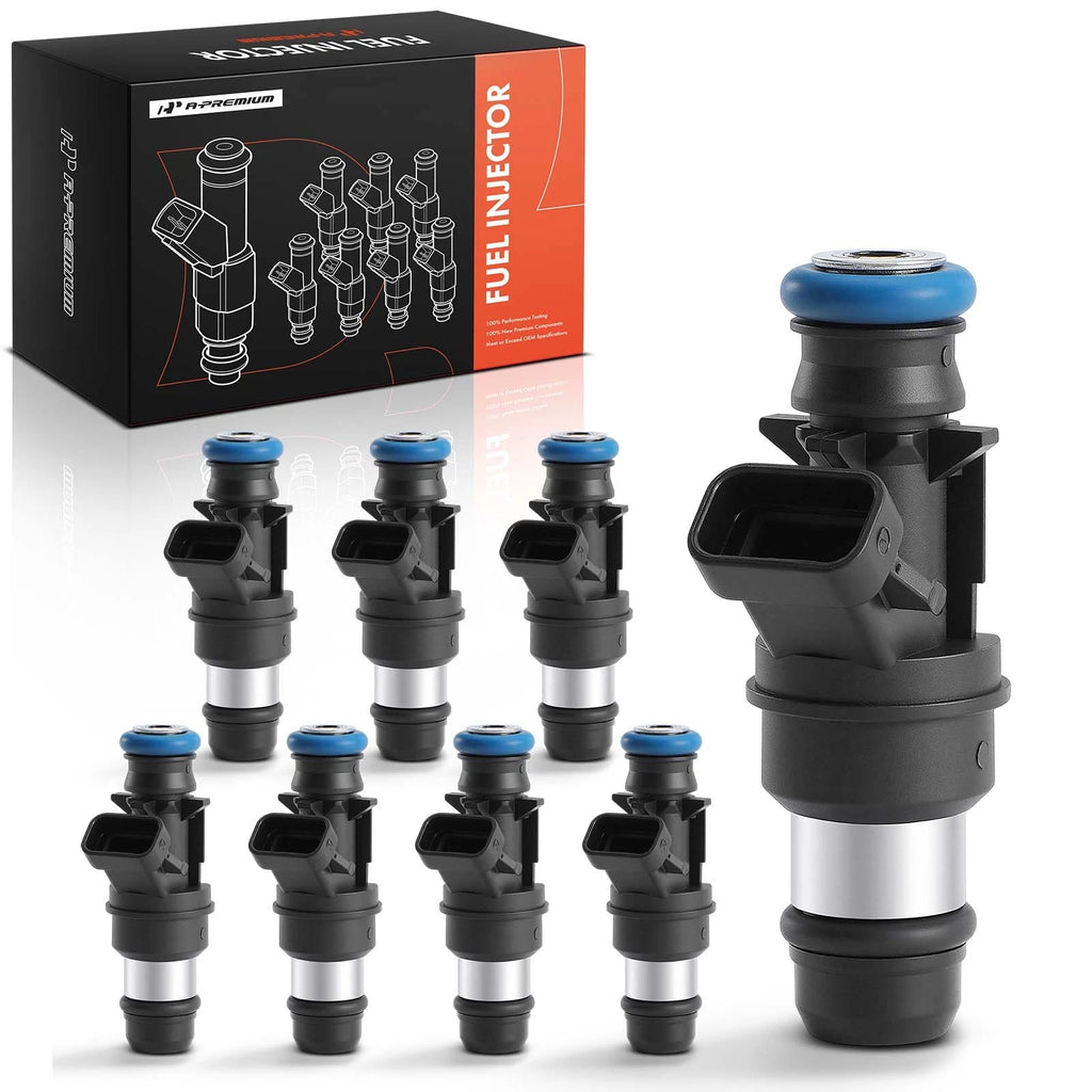 8x Fuel Injectors for Chevy Silverado 1500 GMC Sierra 1500 (1999–2000)