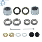 Set of 2 Trailer Bearing Kits for 3500 Lbs Axles (1-3/8" to 1-1/16")