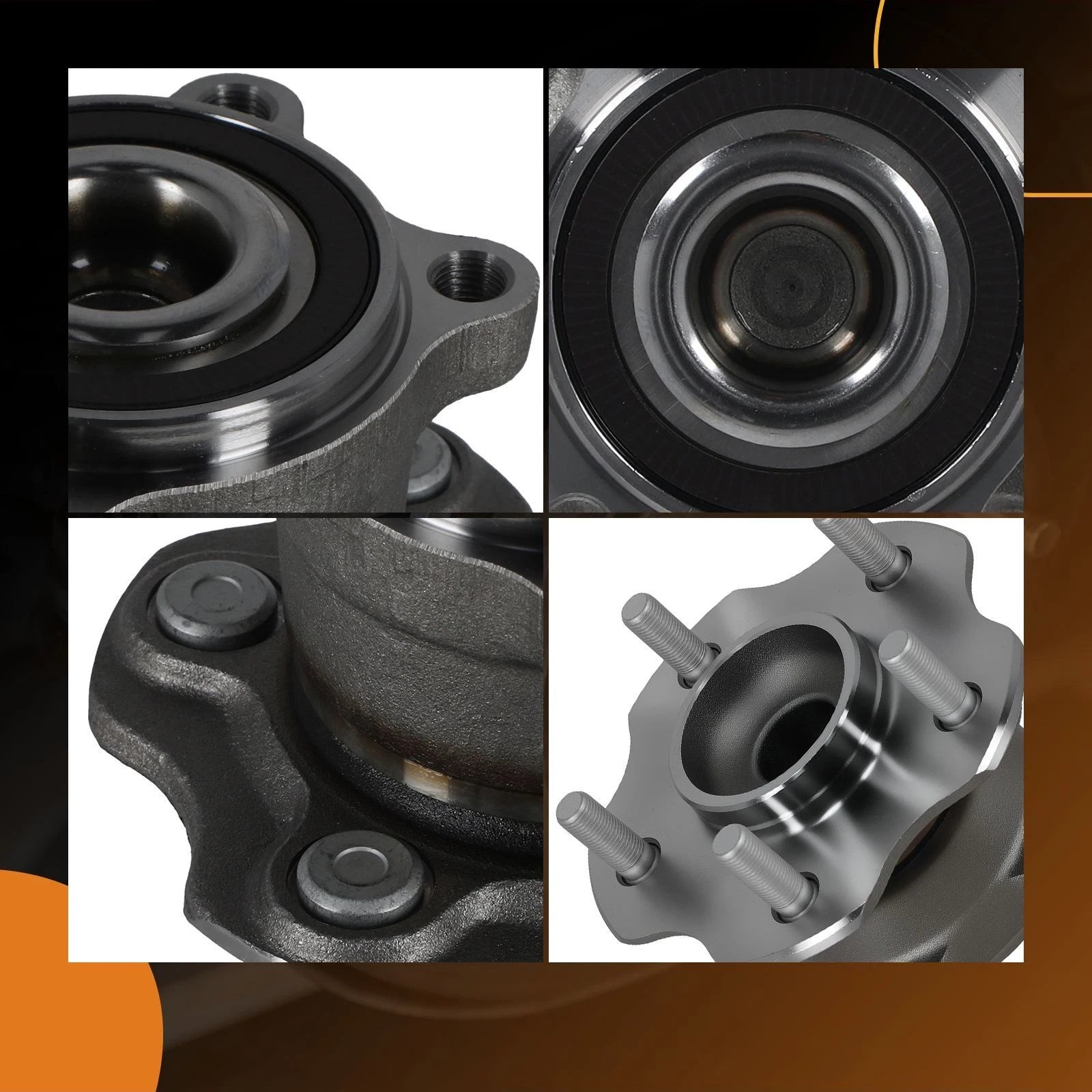 Rear Wheel Hub Assembly Kit for Nissan Murano Pathfinder (2013-2019)