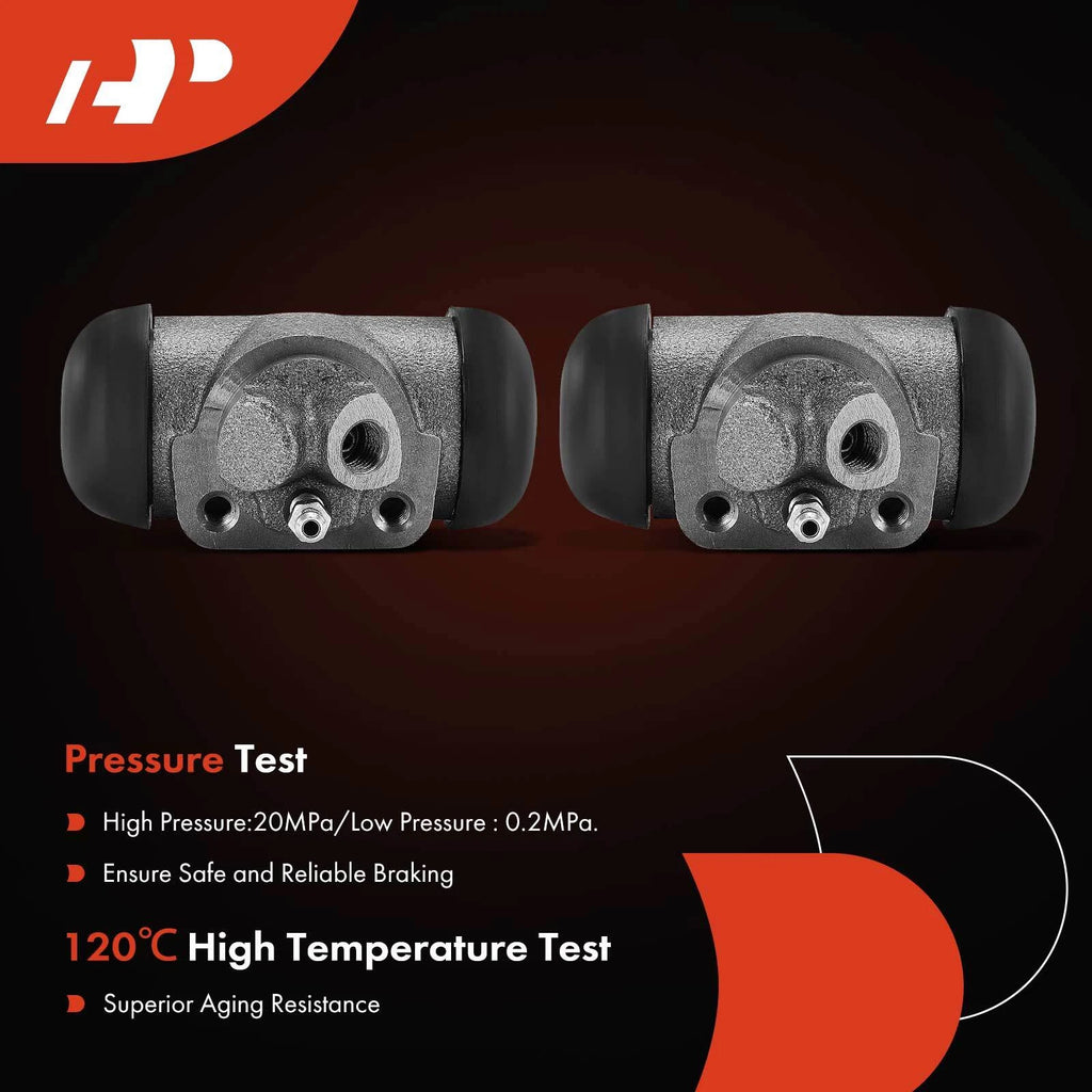 2X Brake Wheel Cylinder Front Drum for Jeep Jeepster (1966–1973)