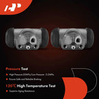 2X Brake Wheel Cylinder Front Drum for Jeep Jeepster (1966–1973)