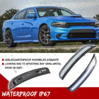 Set of 4 Clear White LED Side Marker Lights for Dodge Charger (2015–2023)