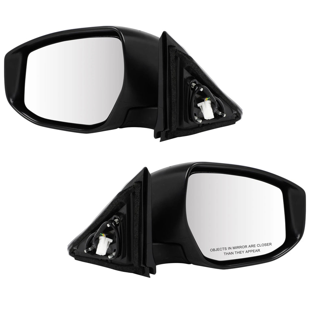 Pair Mirrors Set for Nissan Altima (2013–2018) Sedan PTM Driver & Passenger