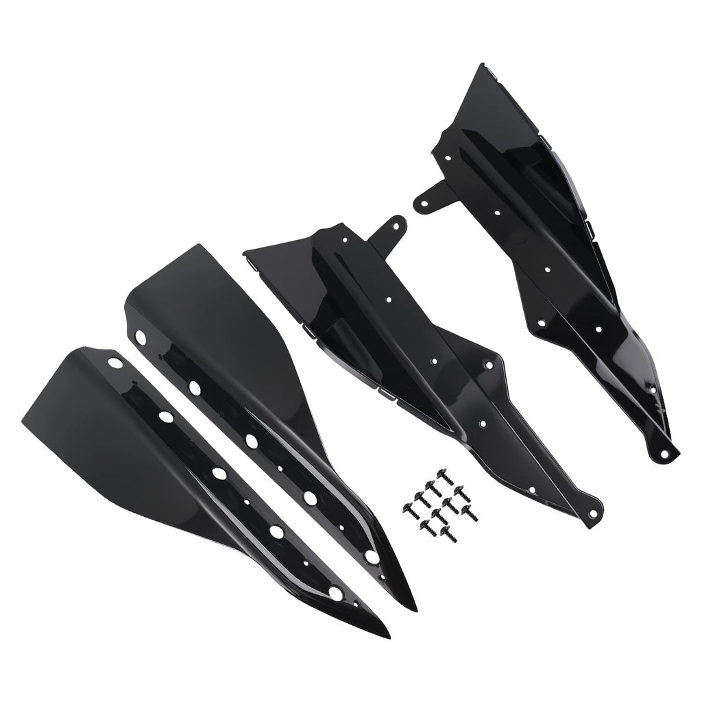 Set of 2 Body Side Skirts for BMW 2 Series G42 (2022–2024) Black MP Style