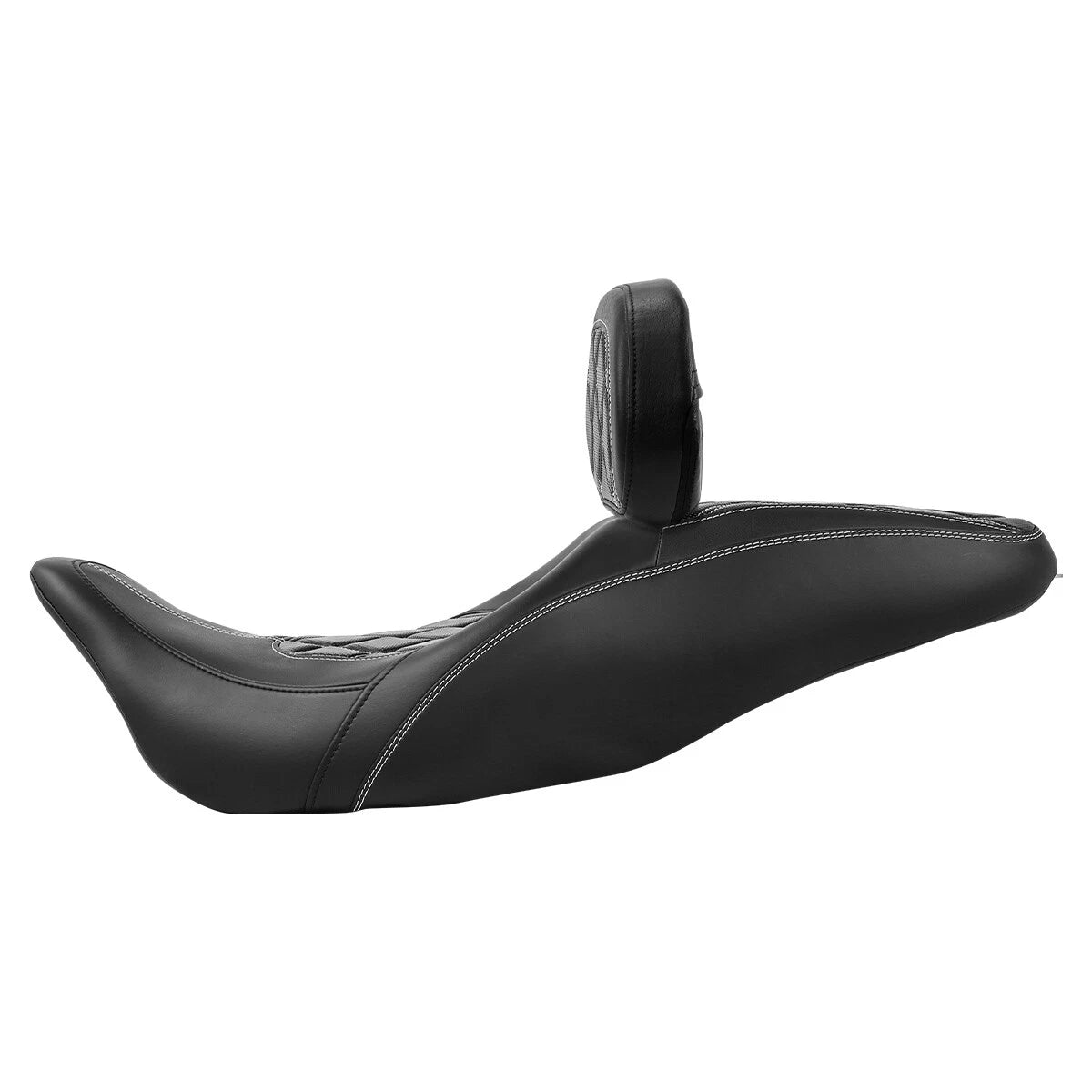 Driver Passenger Seat with Backrest for Harley Touring Road King (2009–2023)