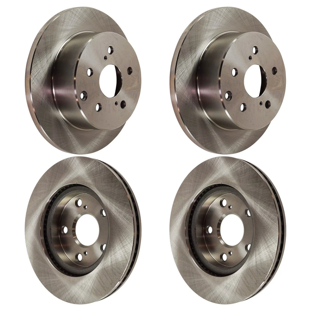 Front & Rear Brake Disc Rotors for Toyota RAV4 Lexus HS250h (2010–2012)