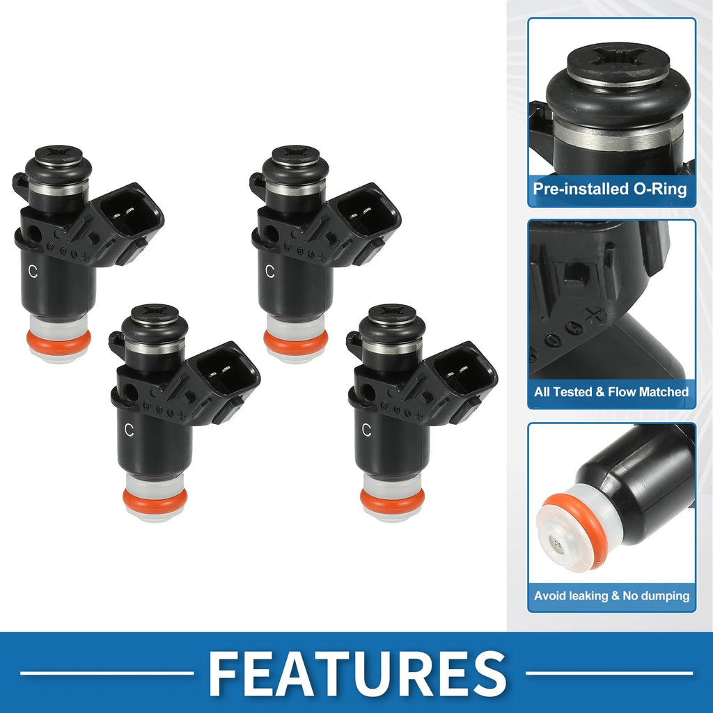 Fuel Injector No. 16450-PLC-003 for Honda Civic (2001–2005) DX