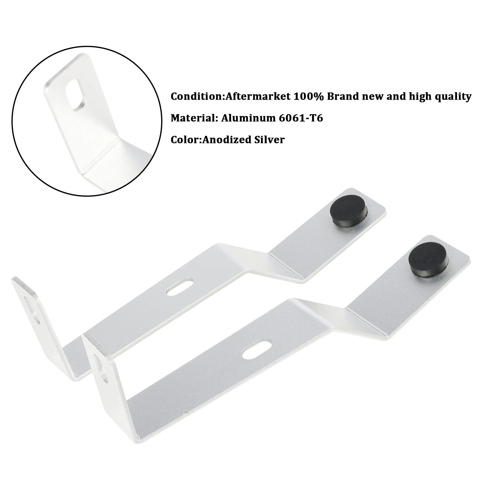 Billet Rear Fender Brace Brackets for Yamaha Banshee 350 (1987–2006)