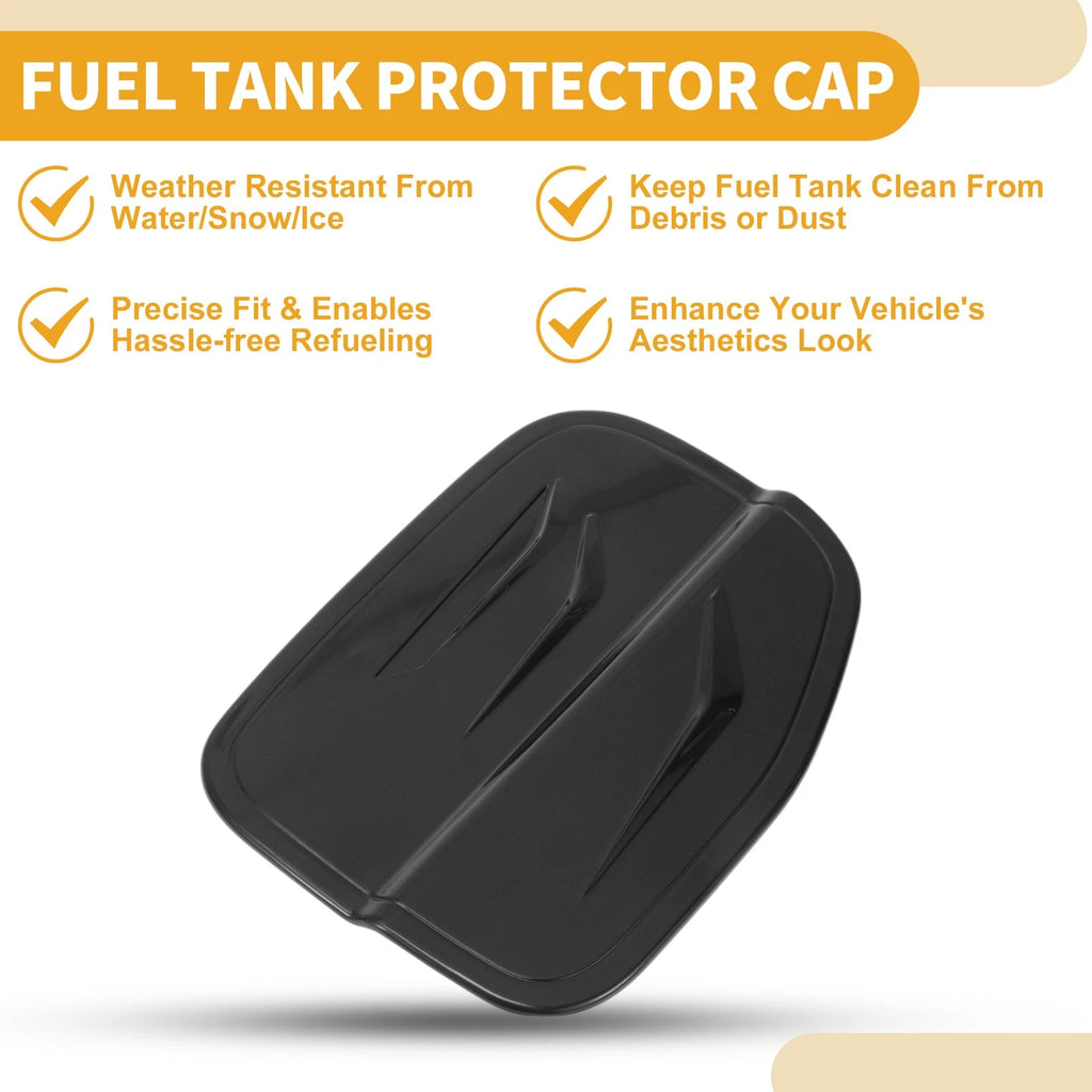 Fuel Tank Door Cap for Honda Accord (2023–2025) Fuel Filler Flap Cover Black
