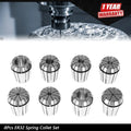 Set of 8 Collets for ER32 (Common Sizes)