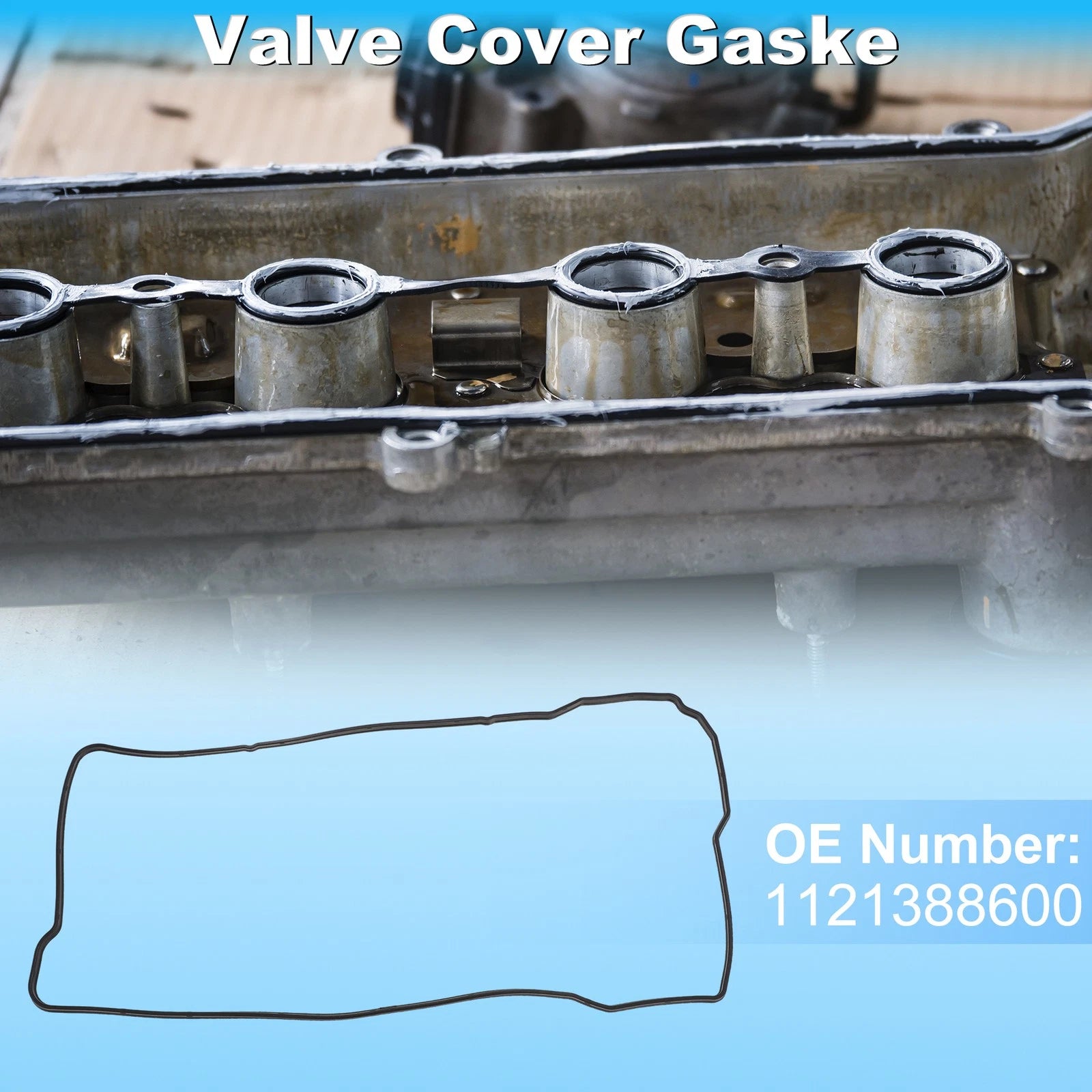 Valve Cover Gasket for Toyota Corolla (2005–2006) Nitrile Rubber