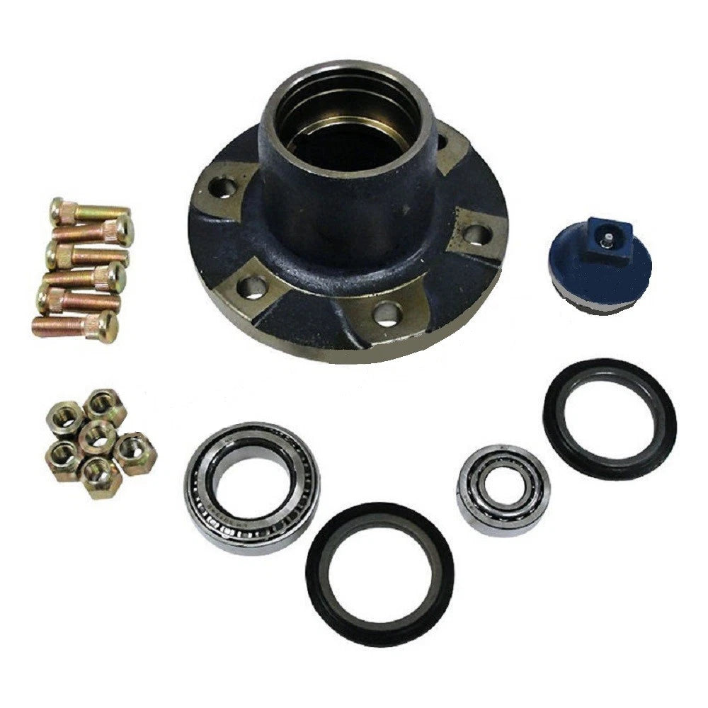 Front Wheel Hub Kit C9NN1104D for Ford New Holland (Fits WBKFD6 Bearing Set)