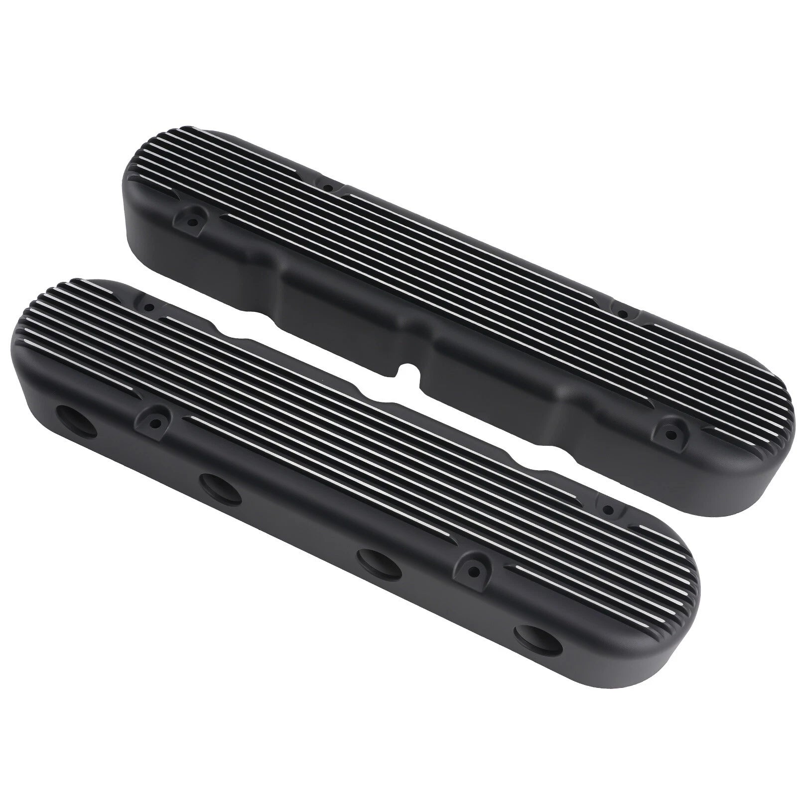 Aluminum Finned Valve Covers for LS Engines (Year Range Not Specified)