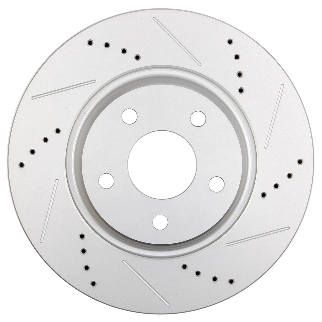 Drilled and Slotted Brake Rotors for Pontiac G6, G5, Saturn Aura, Chevrolet