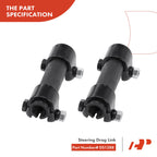 9x Front Tie Rod Drag Link Ball Joint for Ford E-150 (1992-2014)