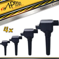 Set of 4 Ignition Coil Packs for Mitsubishi Lancer (2008–2012)