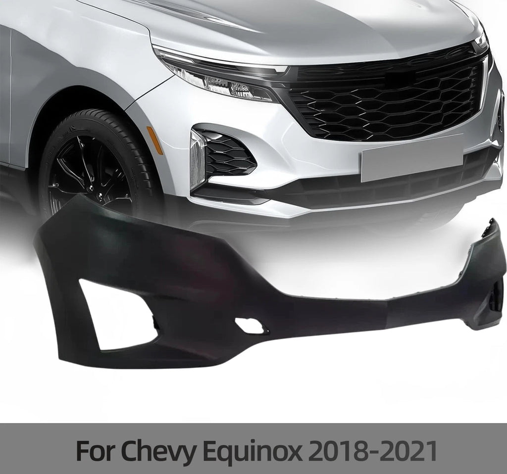 Front Upper Bumper Cover for Chevrolet Equinox (2018–2021) Primed