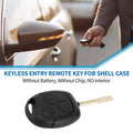 3 Button Keyless Entry Remote Fob Key Shell Case for Ford C-Max (2003–2008)