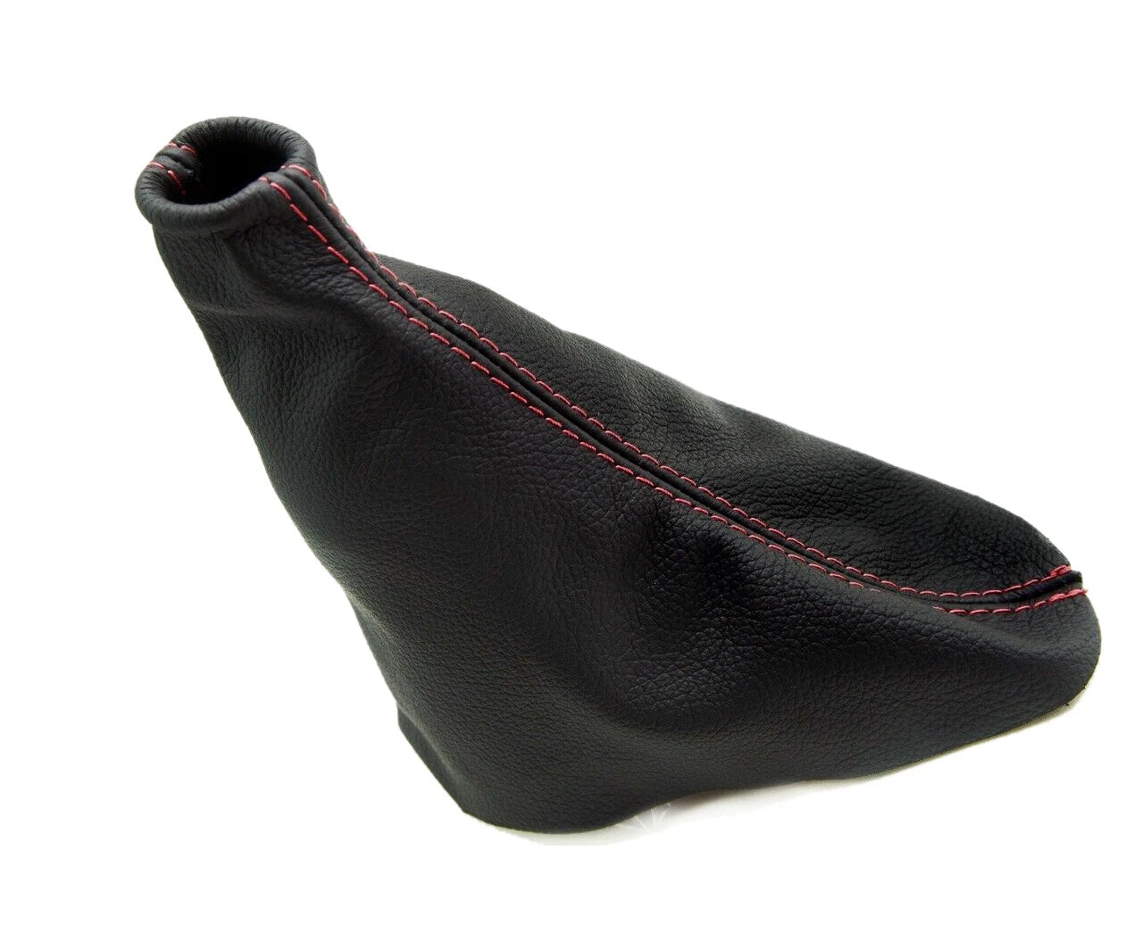 E Brake Boot Cover for Ford Mustang (2010–2014) Black Red Stitch