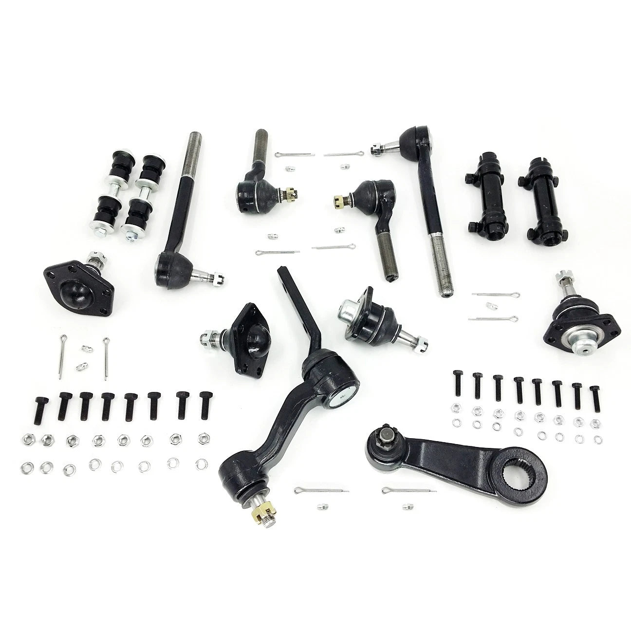 14pc Front Tie Rods and Ball Joints Kit for Chevrolet Blazer S10 (1998–2005)