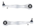 Set of 2 Front Lower Rearward Suspension Control Arms TRW for Audi A4 Q5 S5 (2008–2019)