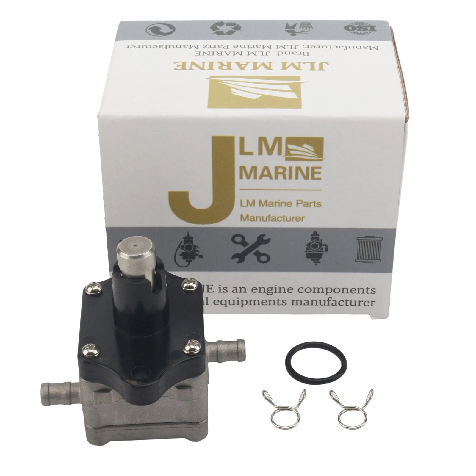 Fuel Pump & O-ring Kit for Honda Outboard 40 50 HP (4-Stroke) (16700-ZZ5-003)