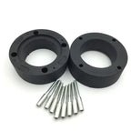 2X 2.5 Inch Wheel Spacers 4/156 for Polaris ATV (Black Heavy Duty Urethane)