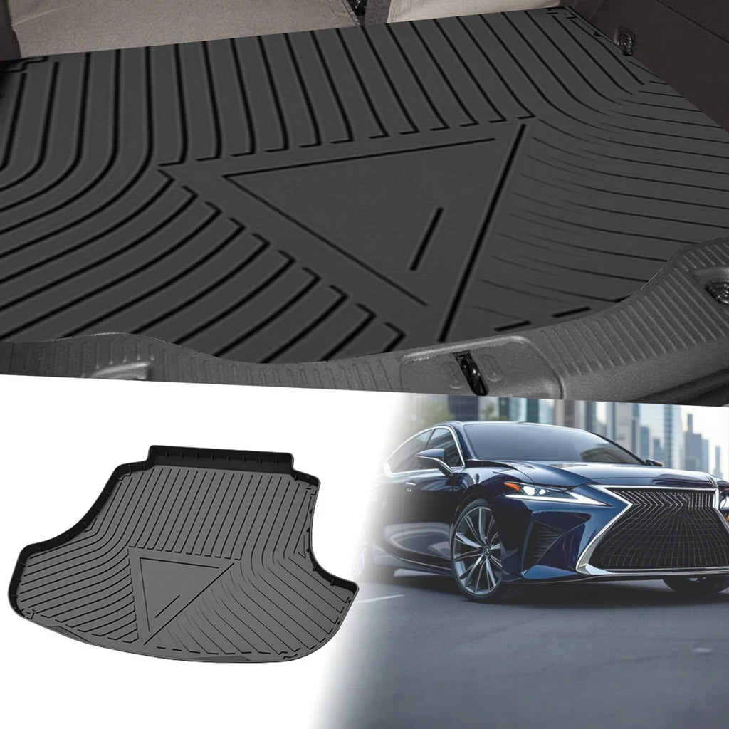Flat Face Cargo Liner Rear Trunk Mat for Lexus ES (2018-2024) 1 x TPE