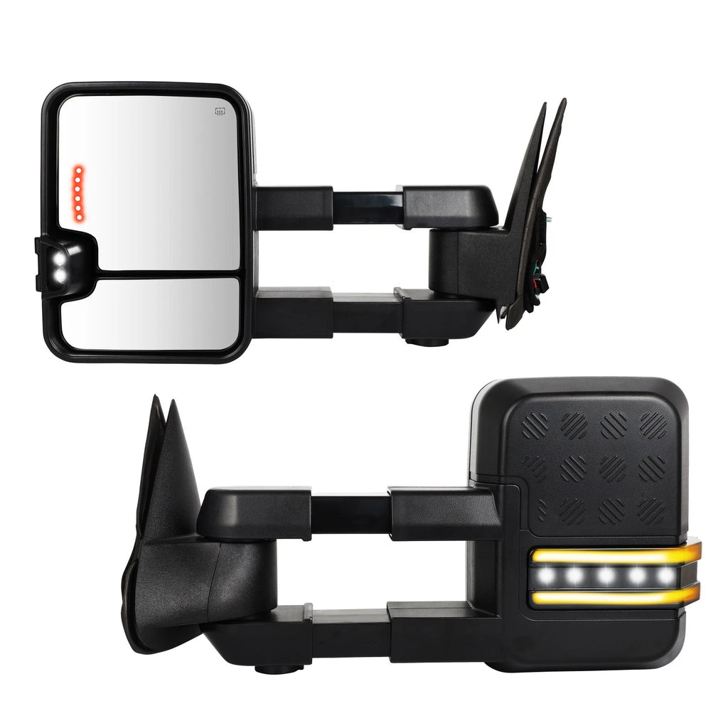 Power Heated Clearance Arrow Signal Tow Mirror for Chevrolet GMC Sierra (1999–2002)