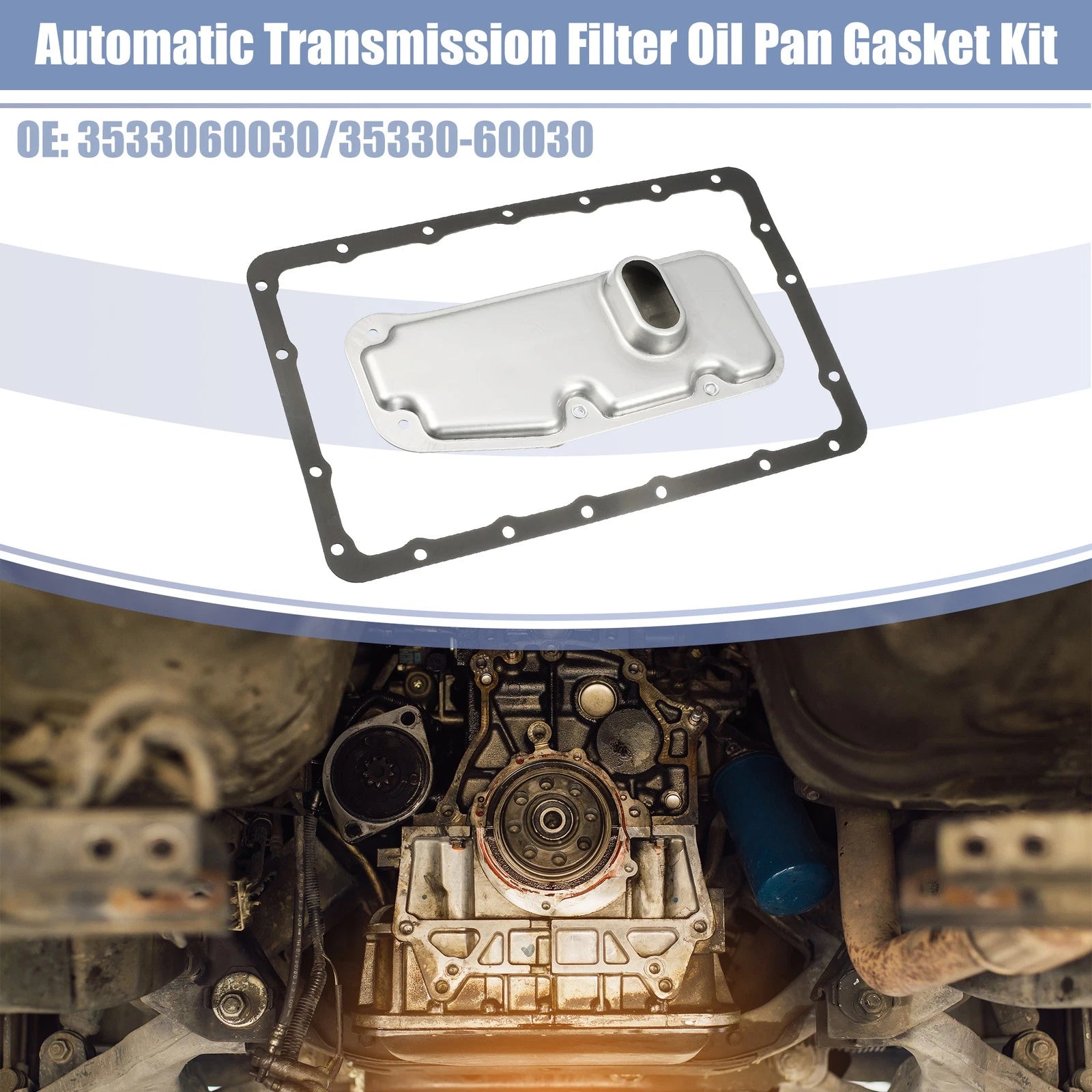 Transmission Filter Oil Pan Gasket Kit for Toyota Land Cruiser (1998–2007)