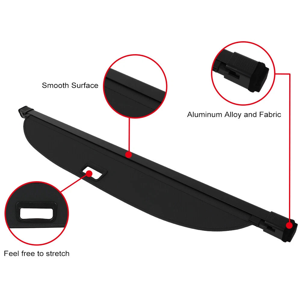 Retractable Rear Cargo Security Trunk Cover for Hyundai Ioniq 5 (2022–2024)
