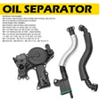 Oil Separator Valve Crankcase Kit for VW TT Q5 A3 A4 A5 A6 Tiguan Passat 2.0