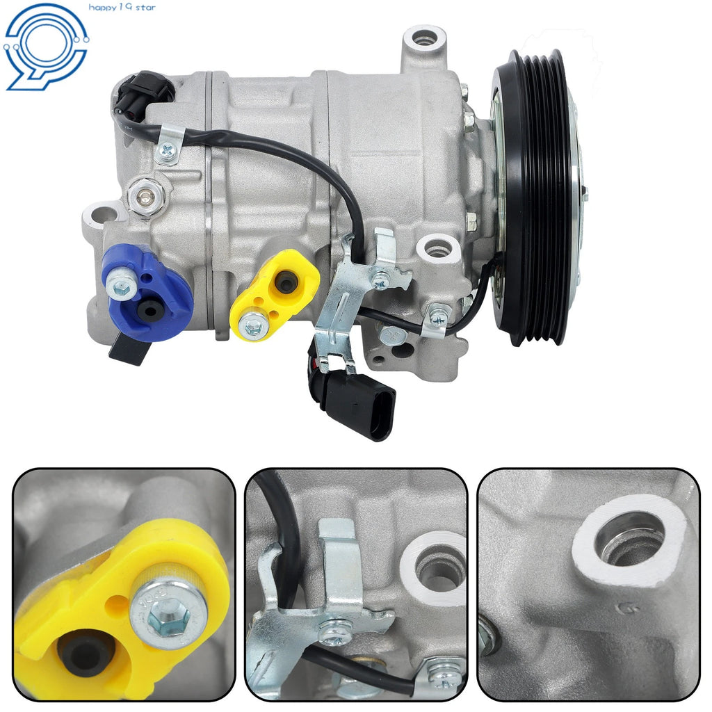 A/C Compressor for Audi Q7 Q8 (2021-2023) Porsche Cayenne Panamera (2017-2023)