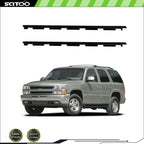 Set of 2 Front Window Scraper Seal Belt Weatherstrip for GMC C/K1500 (1988–1999)