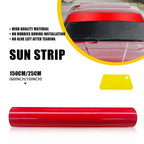60x10'' Car Window Tint Vinyl Decal Strip for Windshield (Universal)